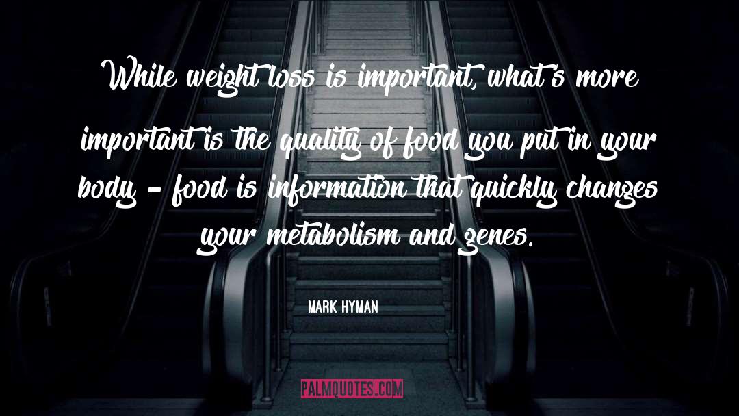 Permanent Weight Loss quotes by Mark Hyman