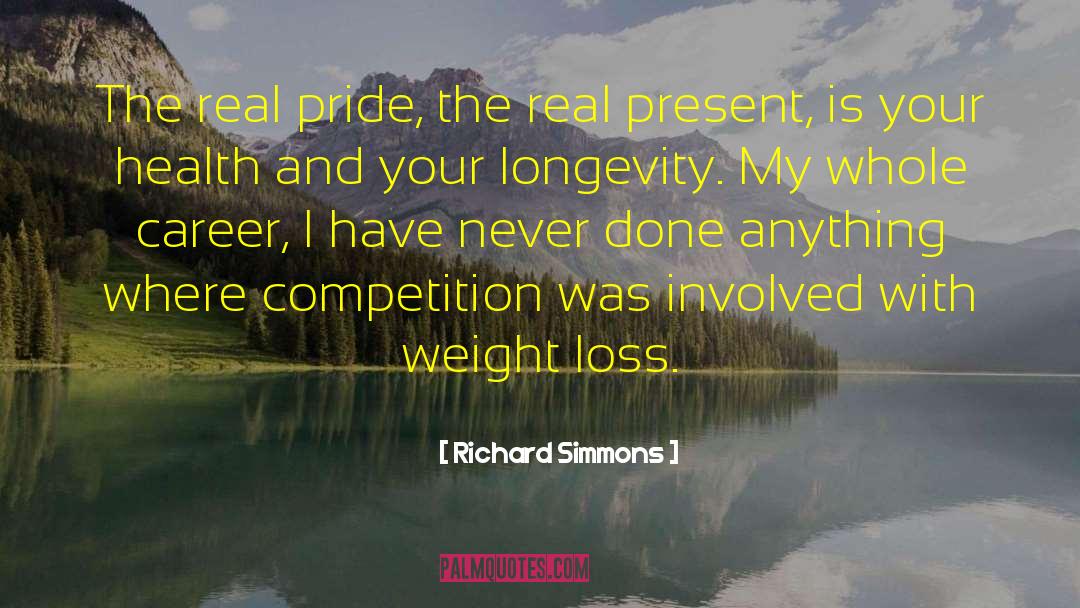 Permanent Weight Loss quotes by Richard Simmons