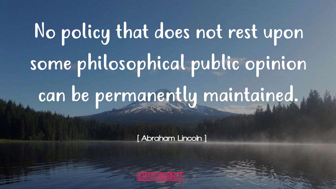 Permanently quotes by Abraham Lincoln