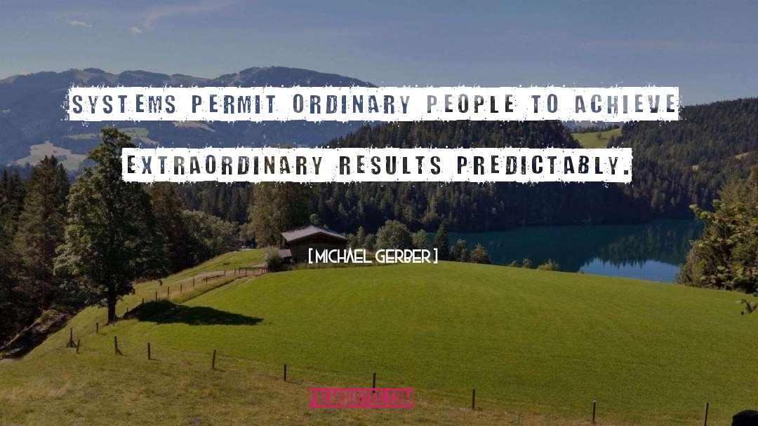 Permit quotes by Michael Gerber