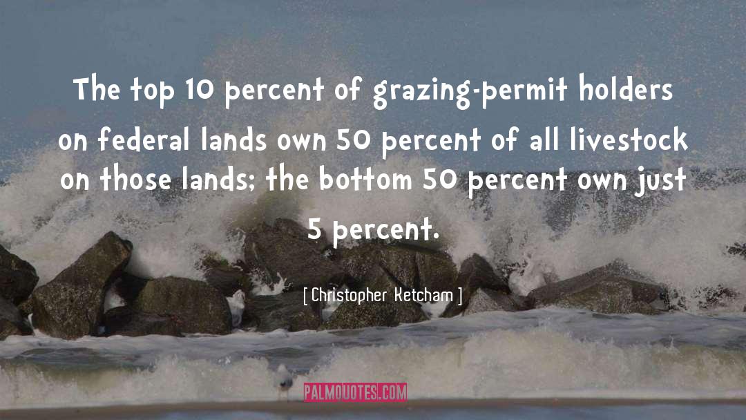 Permit quotes by Christopher  Ketcham