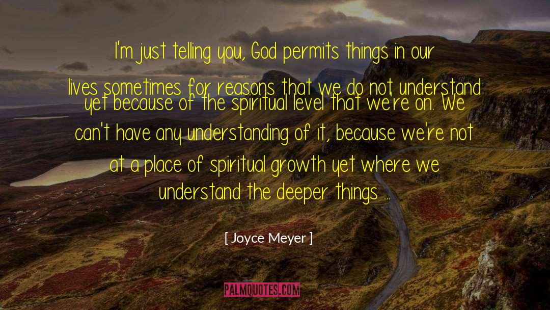 Permits quotes by Joyce Meyer