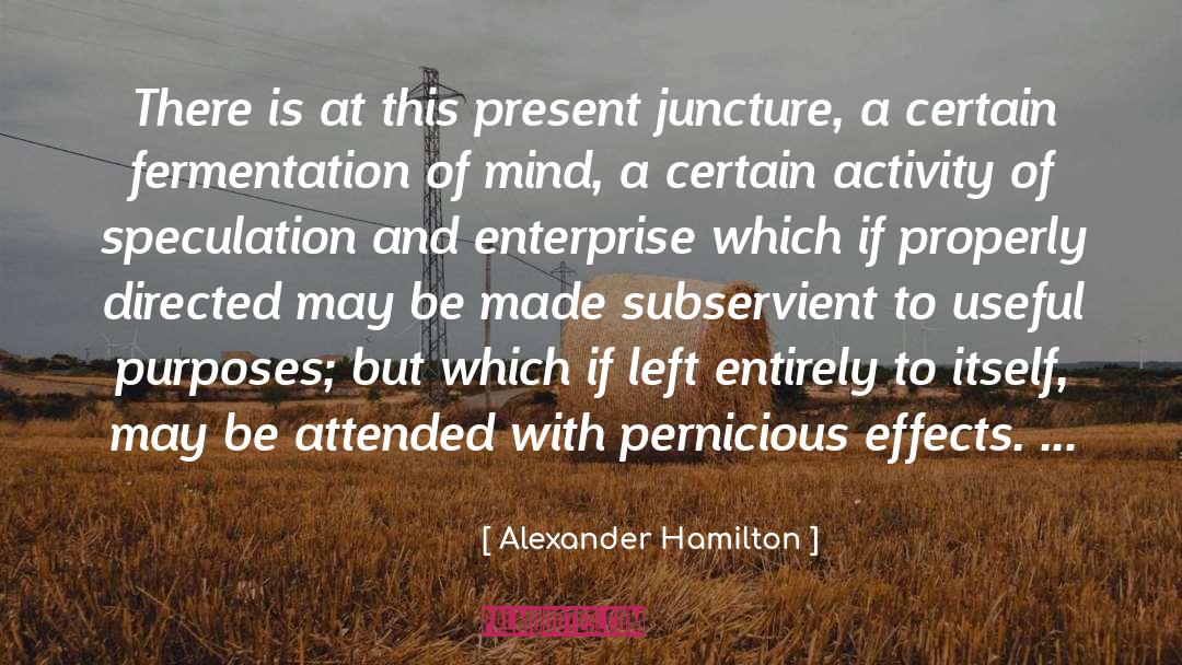 Pernicious quotes by Alexander Hamilton