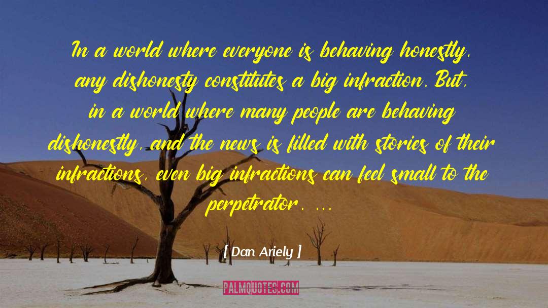 Perpetrator quotes by Dan Ariely