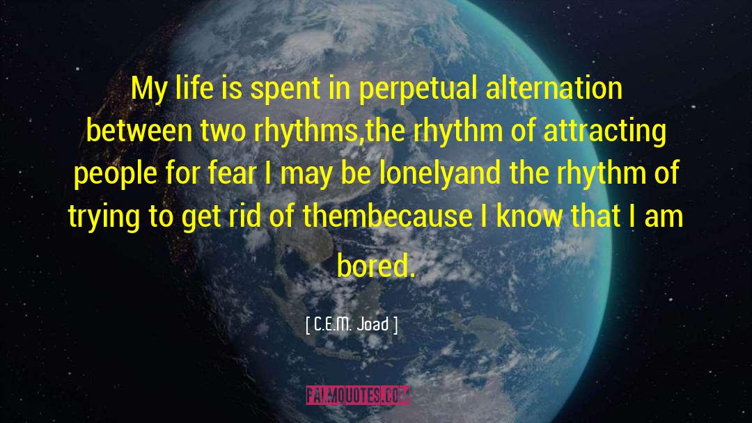 Perpetual Motion quotes by C.E.M. Joad