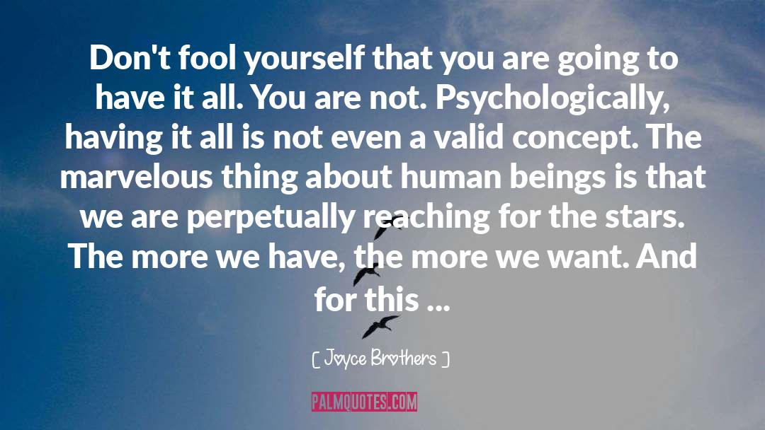 Perpetually quotes by Joyce Brothers