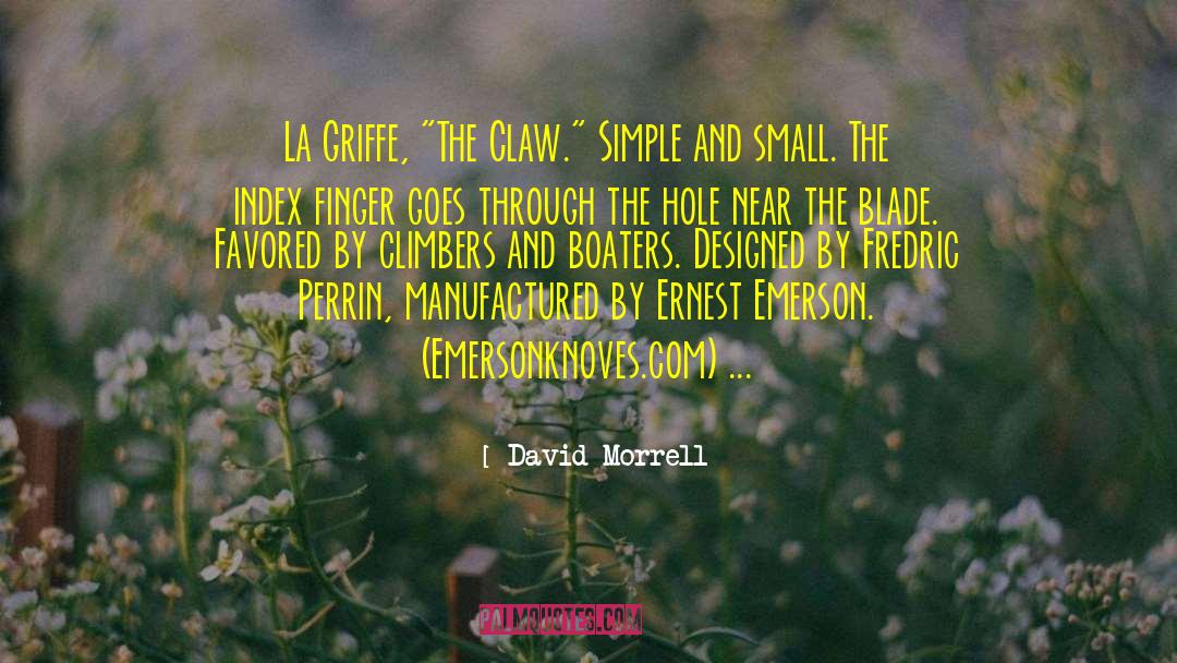 Perrin quotes by David Morrell