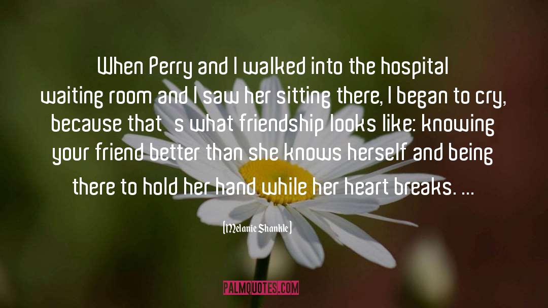 Perry quotes by Melanie Shankle