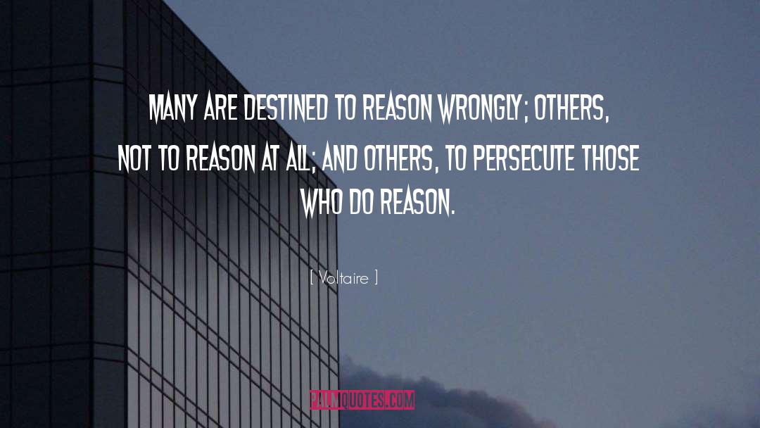 Persecute quotes by Voltaire