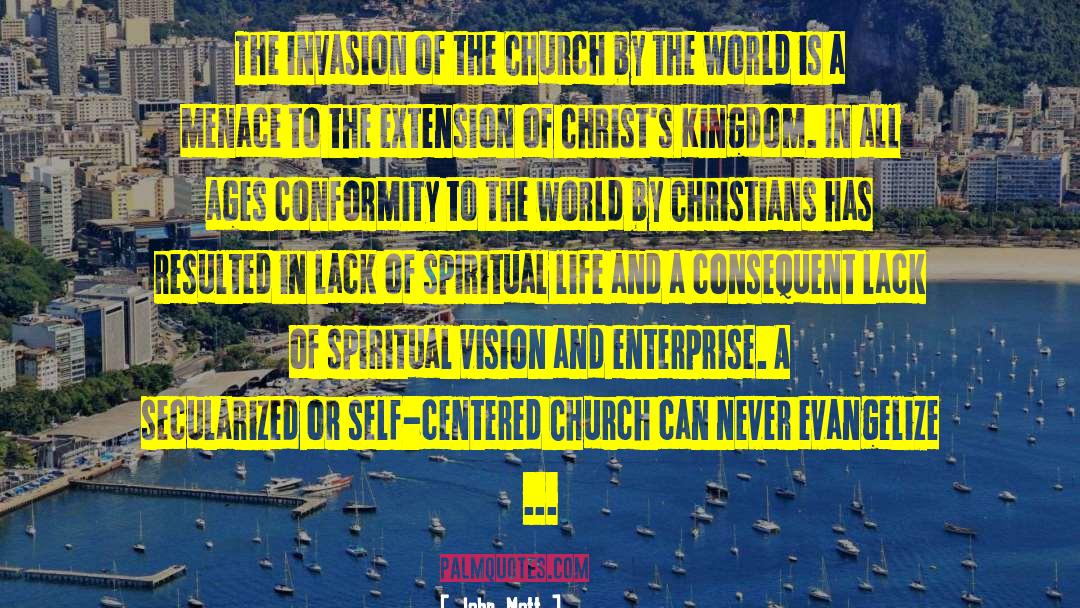 Persecuted Christians quotes by John Mott