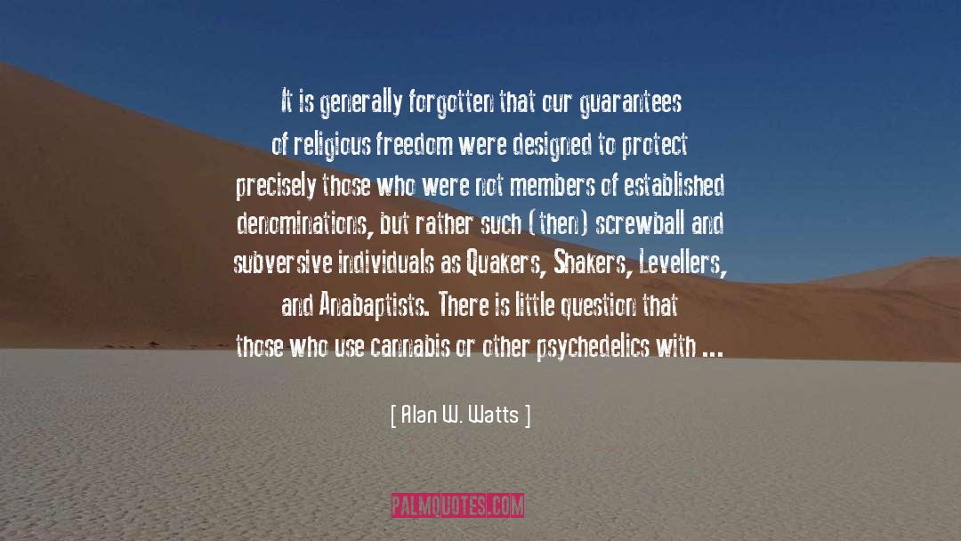 Persecuted quotes by Alan W. Watts