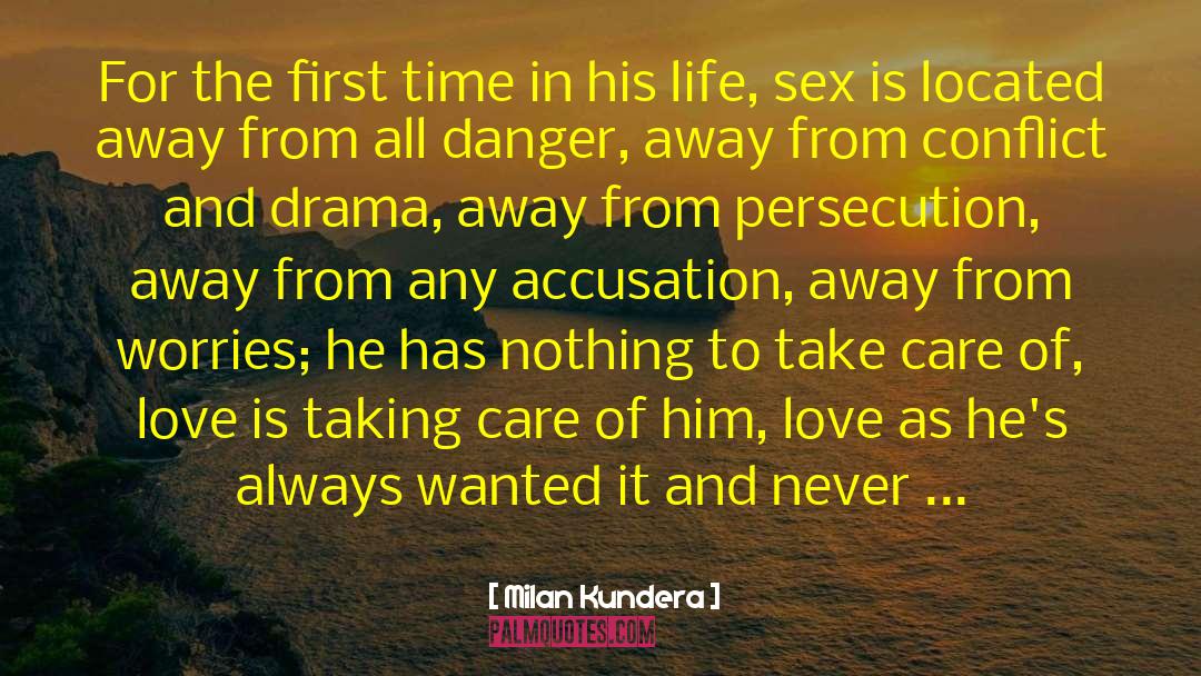 Persecution quotes by Milan Kundera