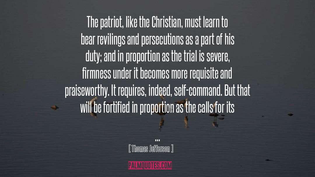 Persecutions quotes by Thomas Jefferson