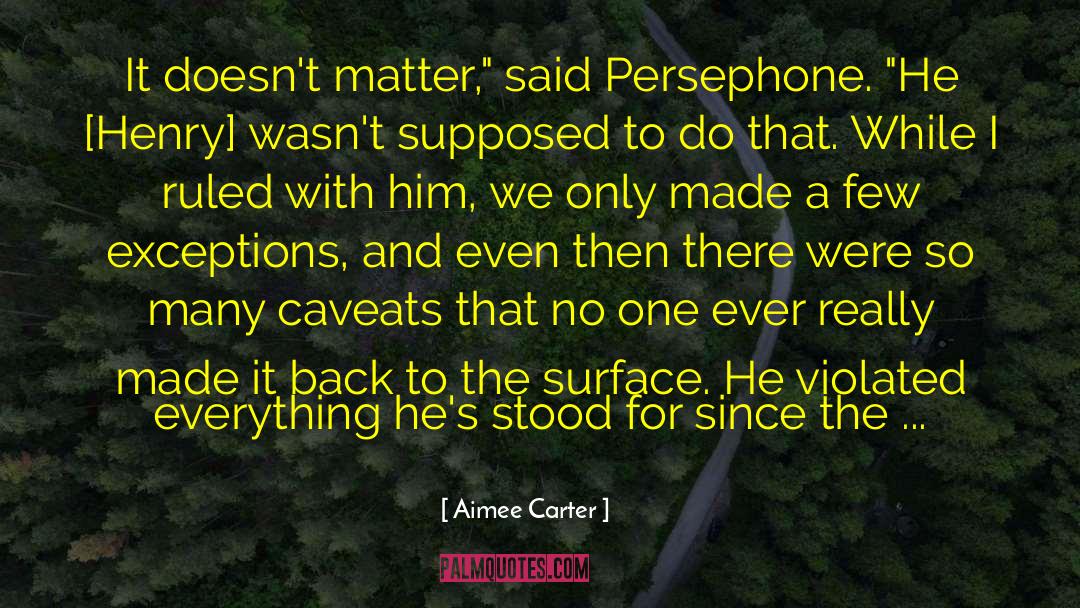 Persephone quotes by Aimee Carter