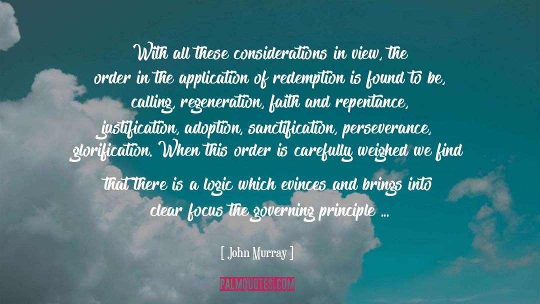 Perseverance Faith quotes by John Murray
