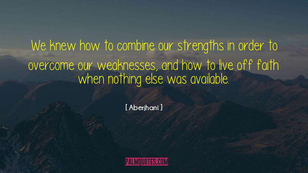 Perseverance Faith quotes by Aberjhani
