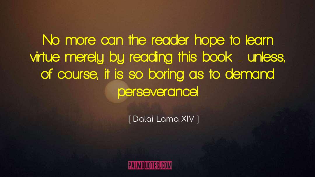 Perseverance Leadership quotes by Dalai Lama XIV