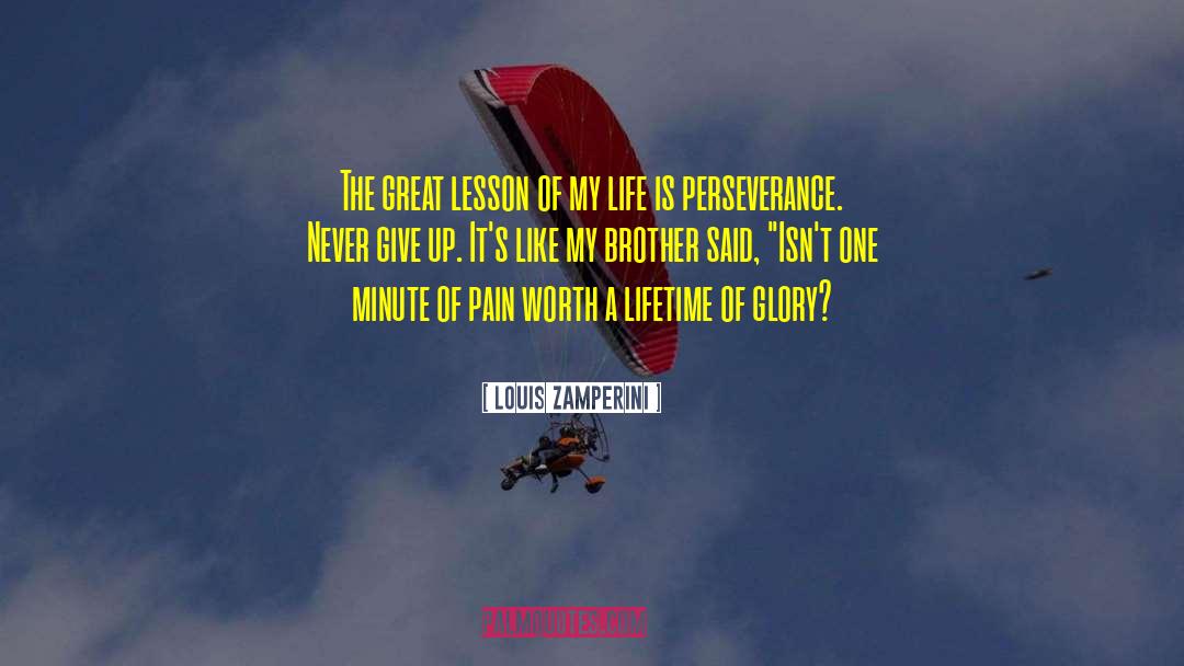 Perseverance Of The Saints quotes by Louis Zamperini