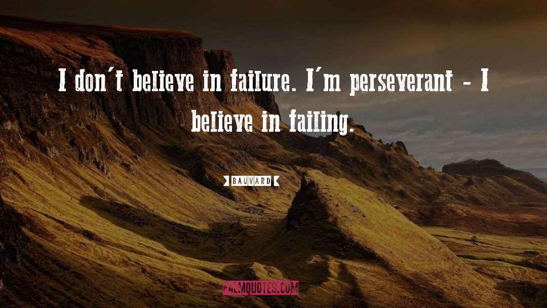 Perseverance quotes by Bauvard