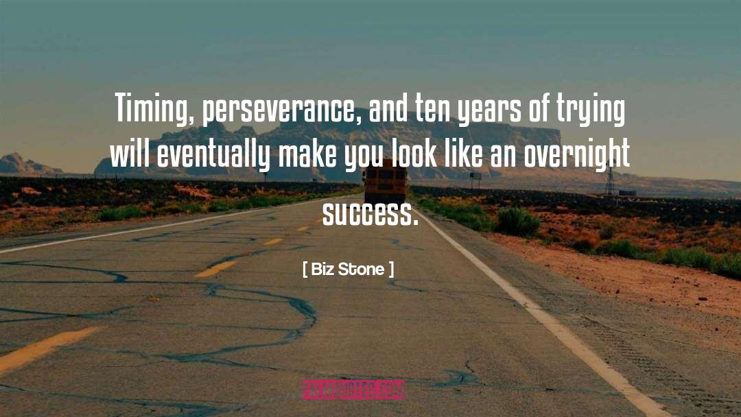 Perseverance quotes by Biz Stone