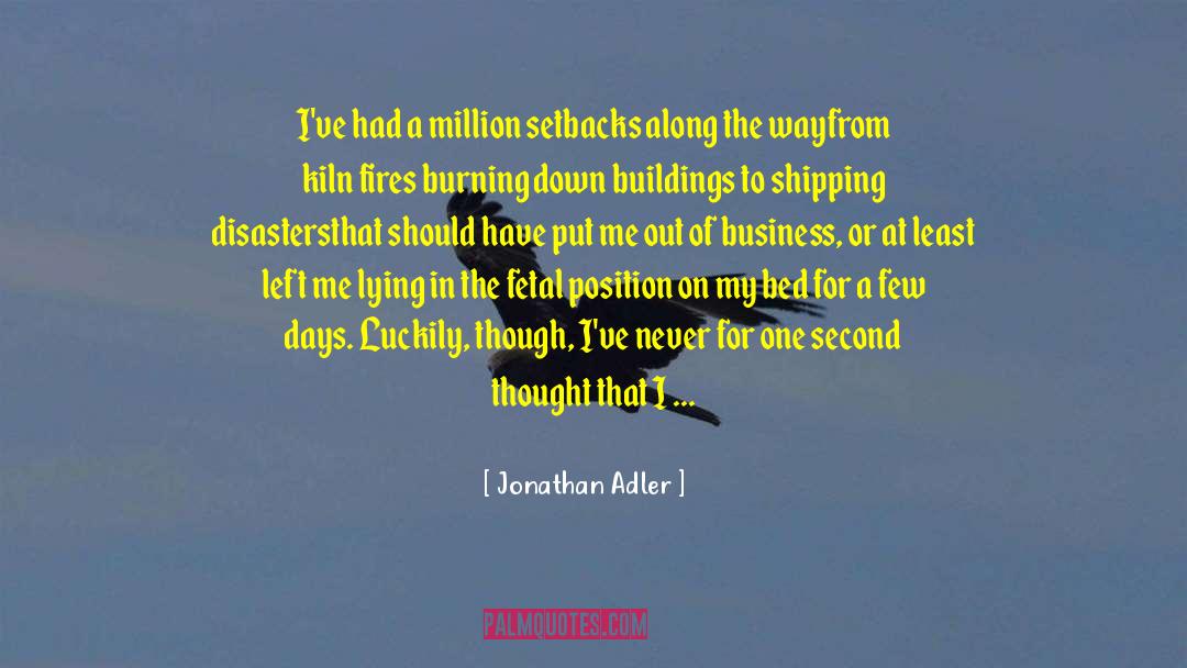 Perseverance Sports quotes by Jonathan Adler