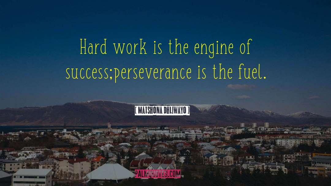 Perseverance Success quotes by Matshona Dhliwayo