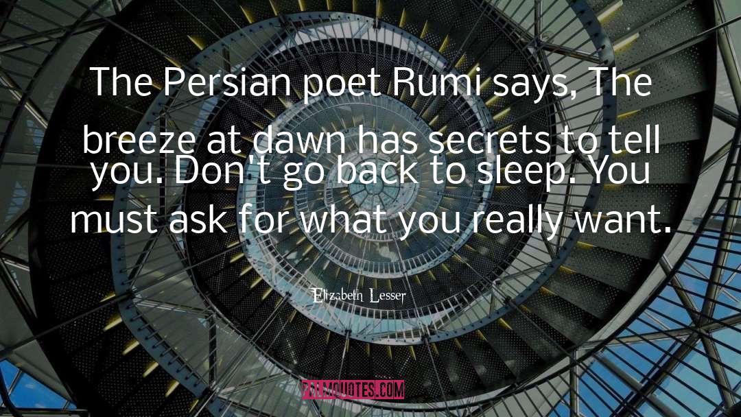 Persian quotes by Elizabeth Lesser