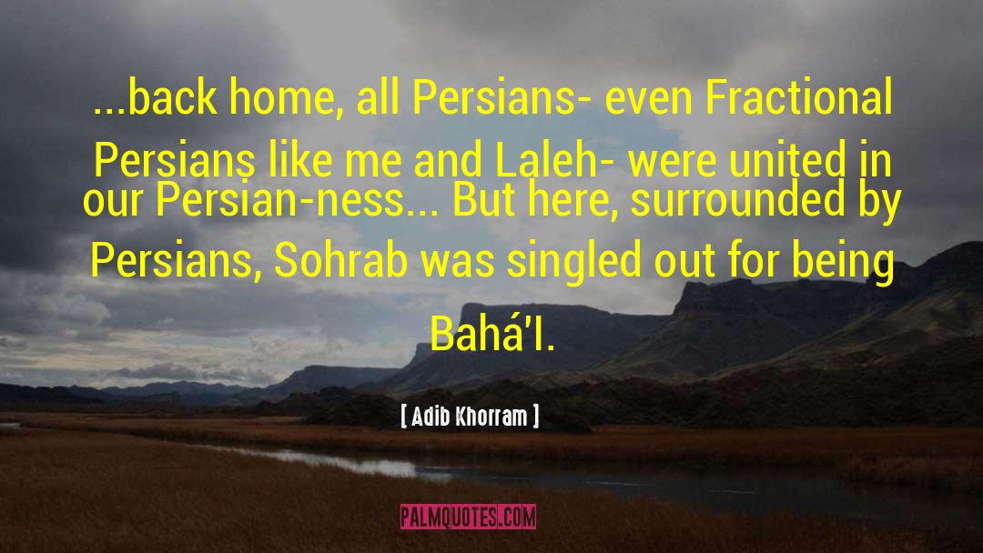 Persians quotes by Adib Khorram