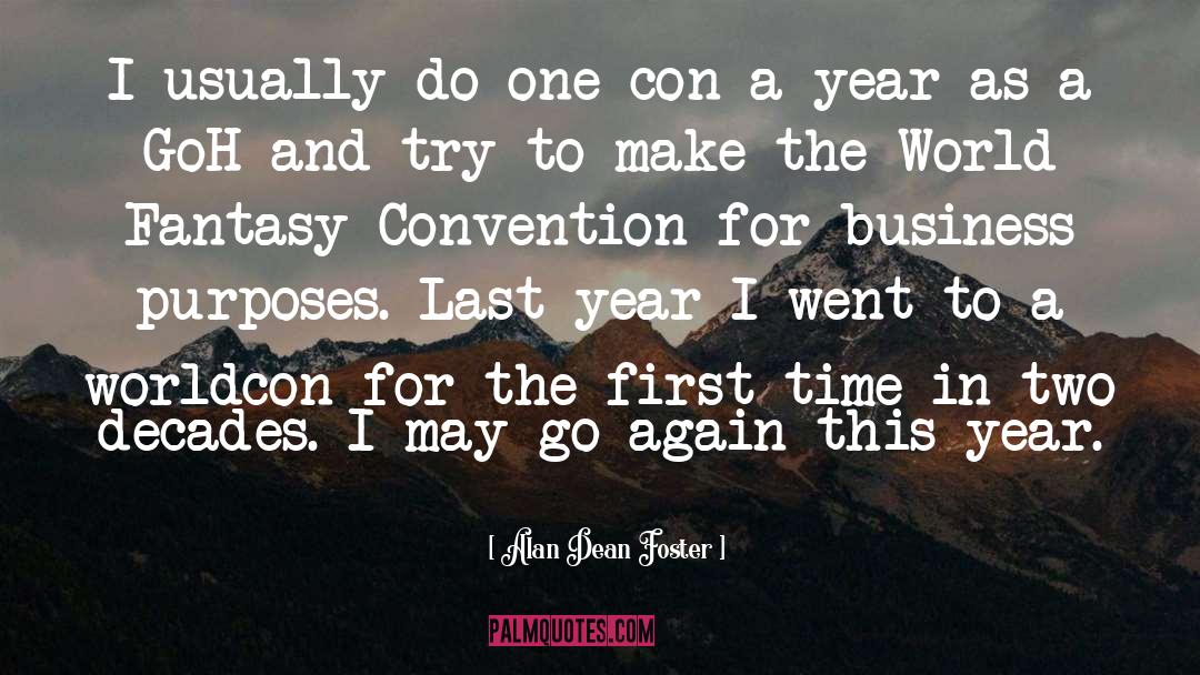 Persistence In Business quotes by Alan Dean Foster