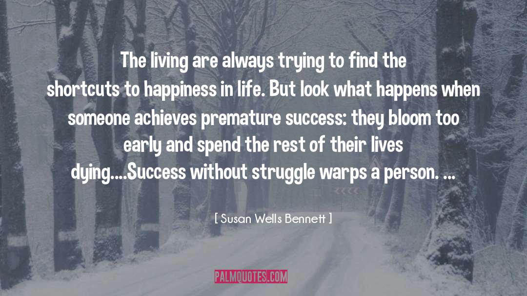 Persistence Inspirational quotes by Susan Wells Bennett