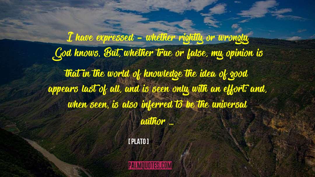 Persistent Effort quotes by Plato