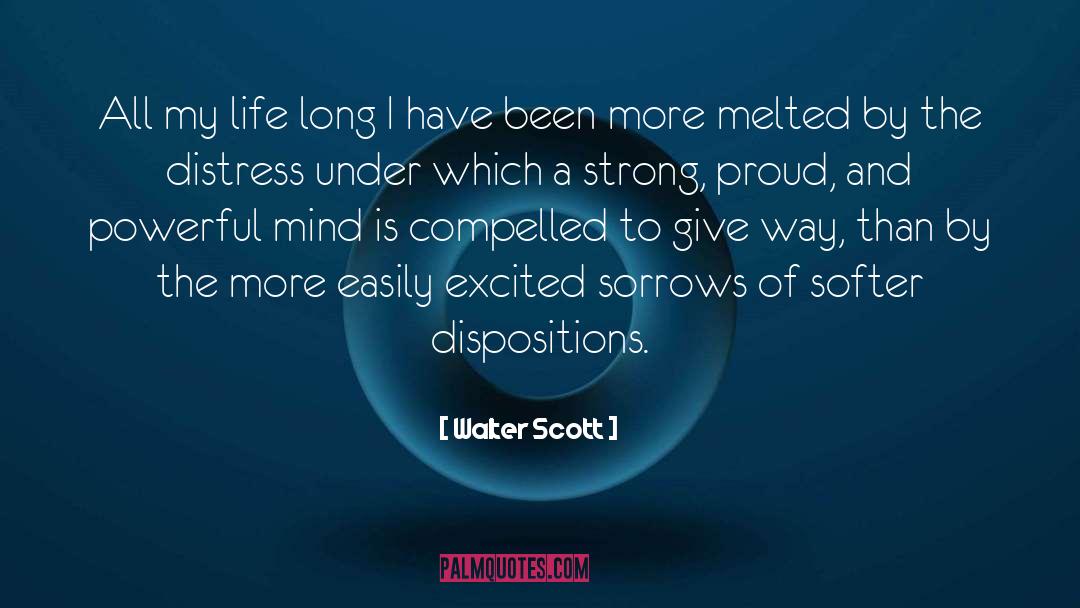 Persistent Life quotes by Walter Scott