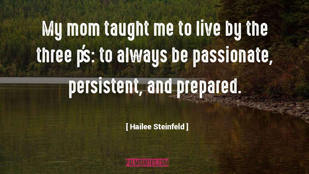 Persistent Thoughs quotes by Hailee Steinfeld