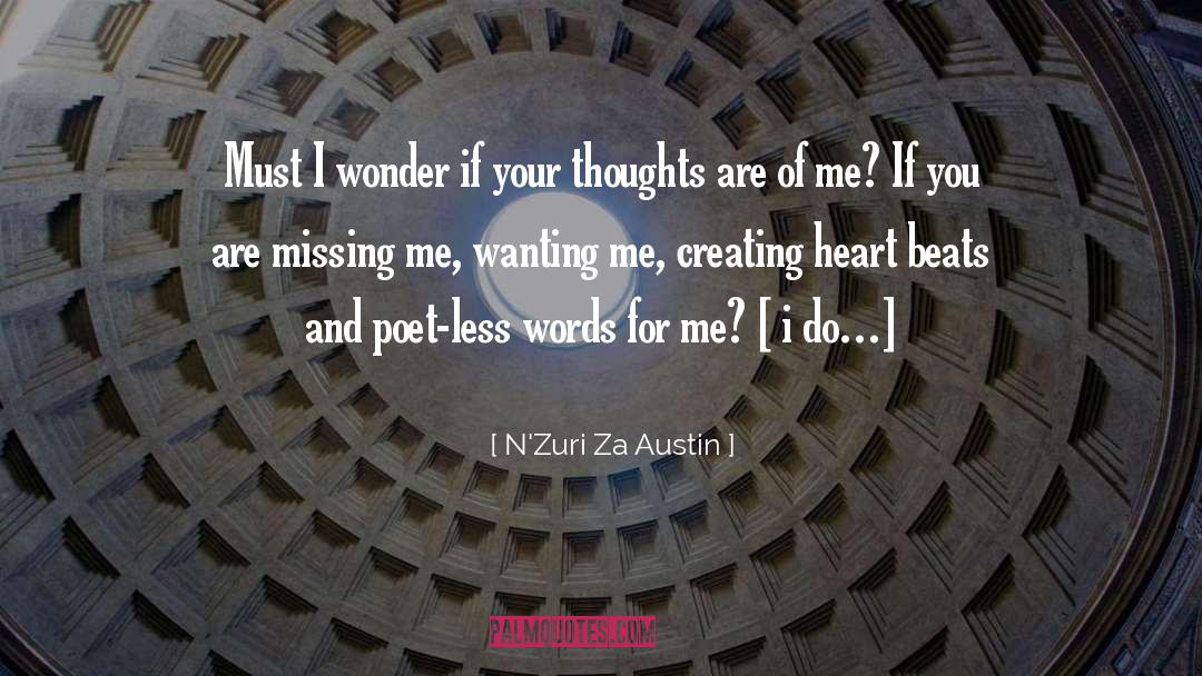 Persistent Thoughts quotes by N'Zuri Za Austin