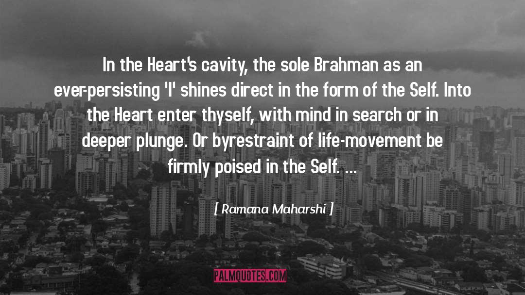 Persisting quotes by Ramana Maharshi