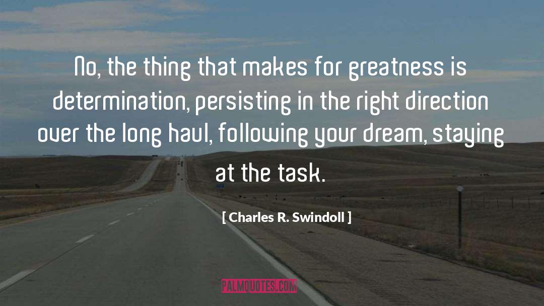 Persisting quotes by Charles R. Swindoll
