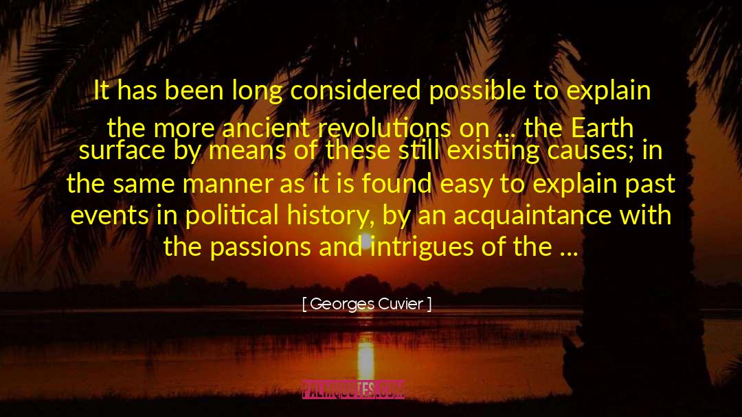 Person And Nature quotes by Georges Cuvier