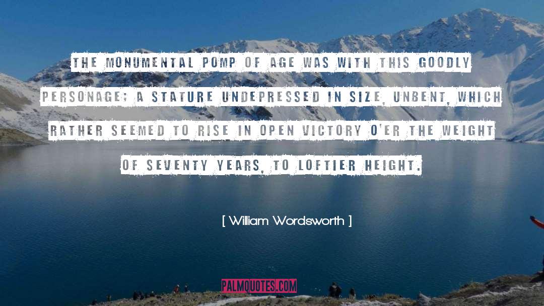 Personage quotes by William Wordsworth