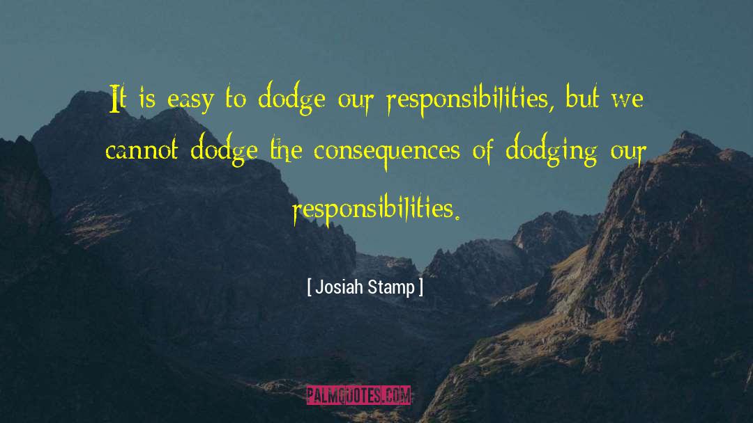 Personal Accountability quotes by Josiah Stamp