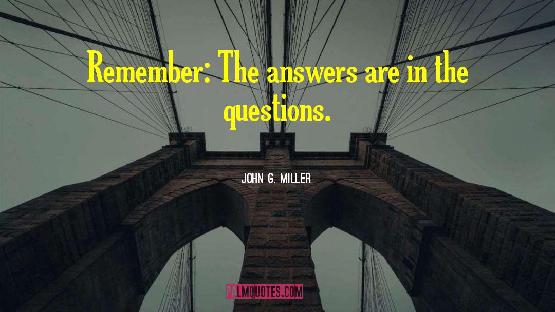 Personal Accountablility quotes by John G. Miller