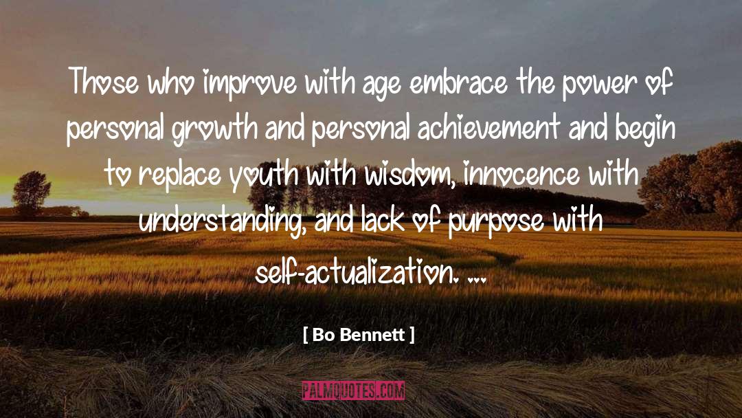 Personal Achievement quotes by Bo Bennett