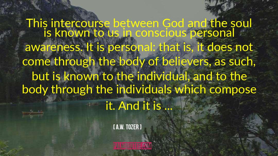 Personal Advancement quotes by A.W. Tozer