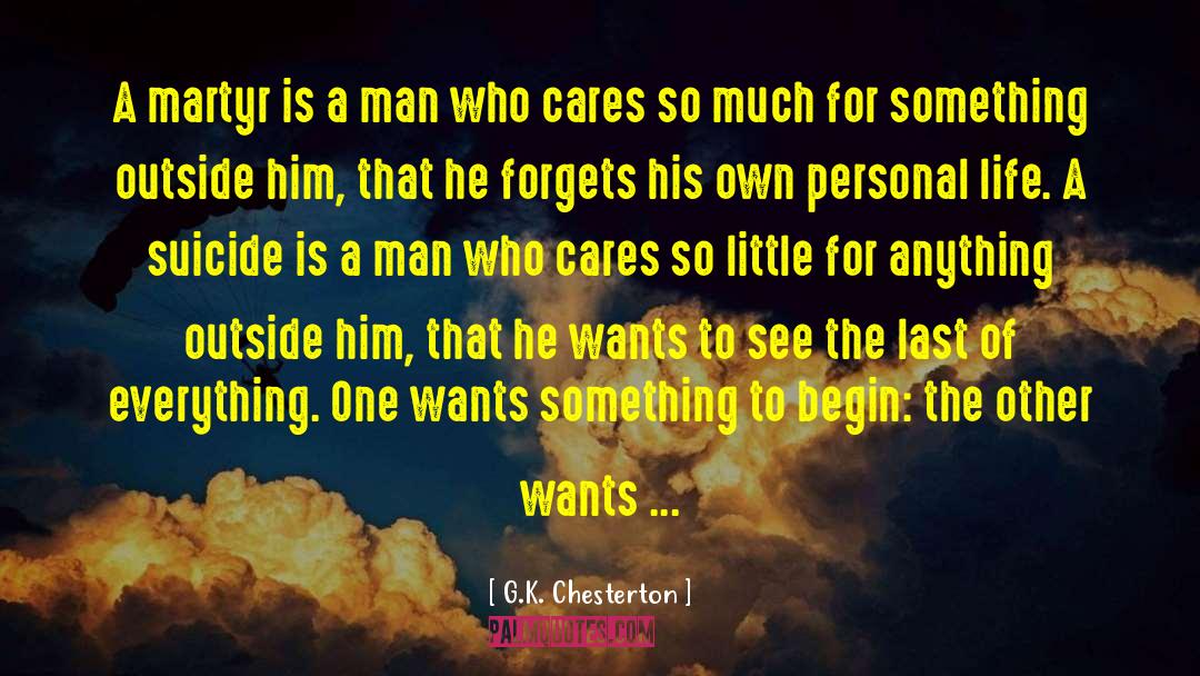 Personal Autonomy quotes by G.K. Chesterton