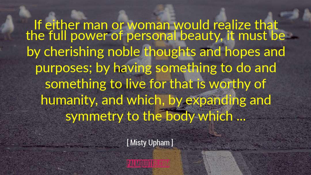 Personal Beauty quotes by Misty Upham