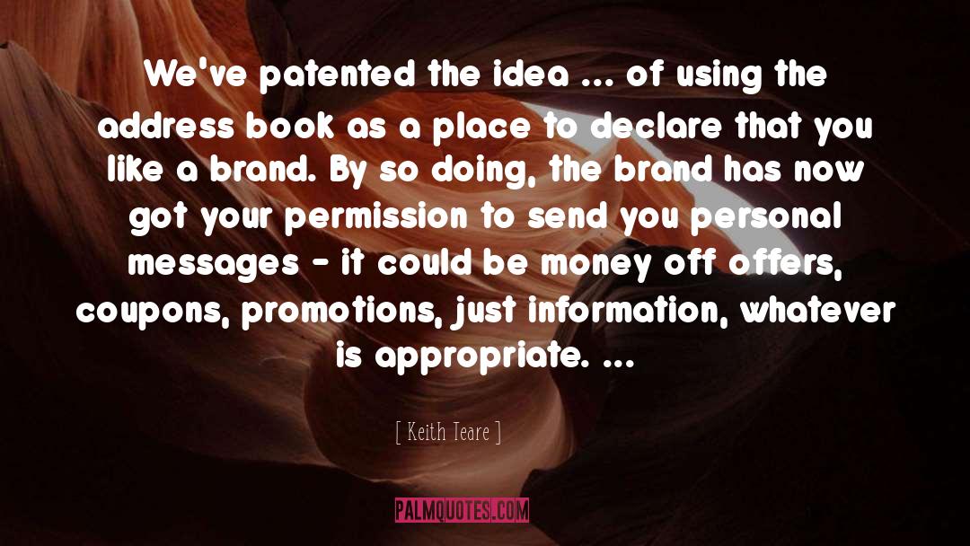 Personal Brand quotes by Keith Teare