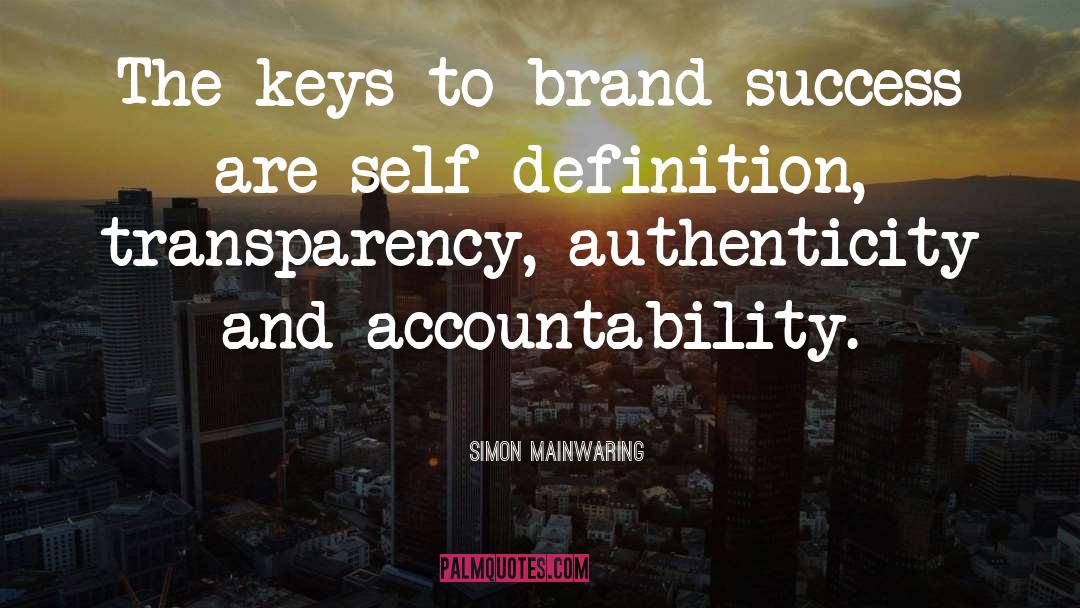 Personal Branding quotes by Simon Mainwaring