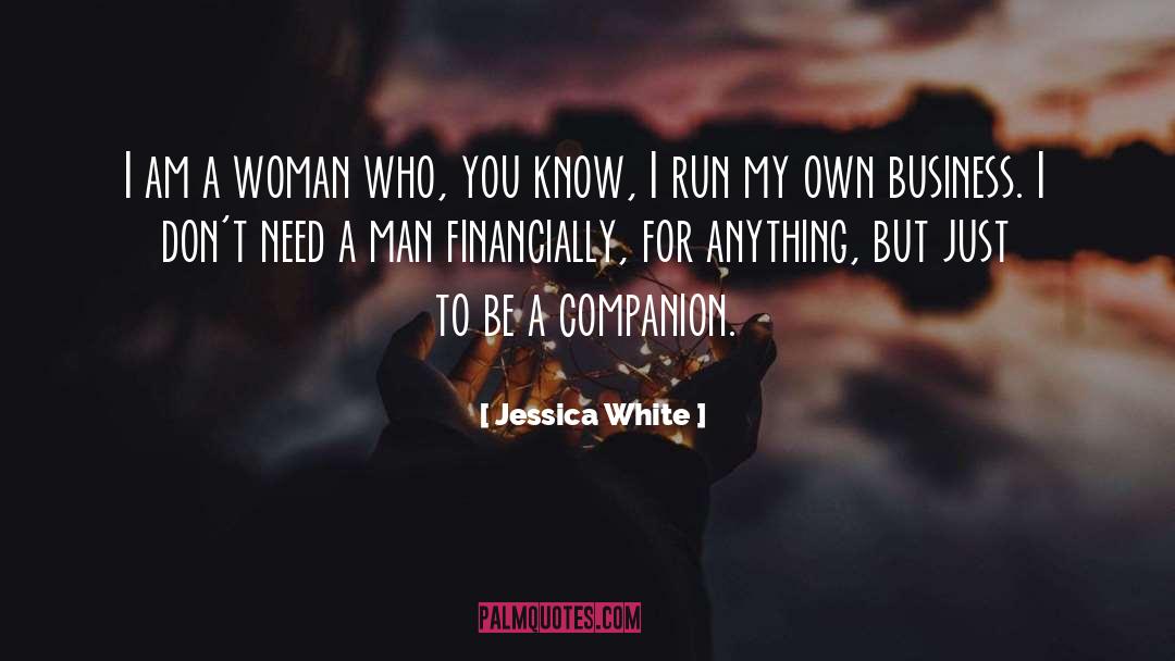 Personal Business quotes by Jessica White