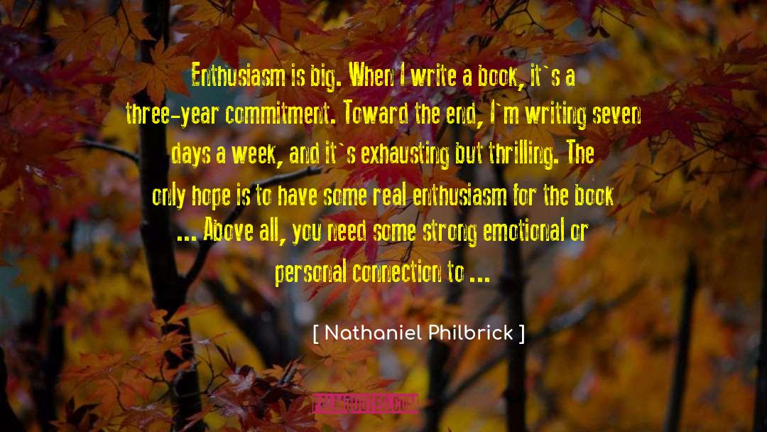Personal Connection quotes by Nathaniel Philbrick