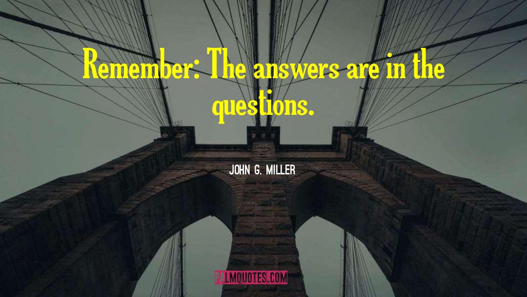 Personal Connection quotes by John G. Miller