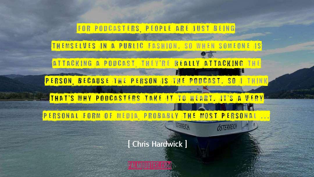 Personal Connections quotes by Chris Hardwick